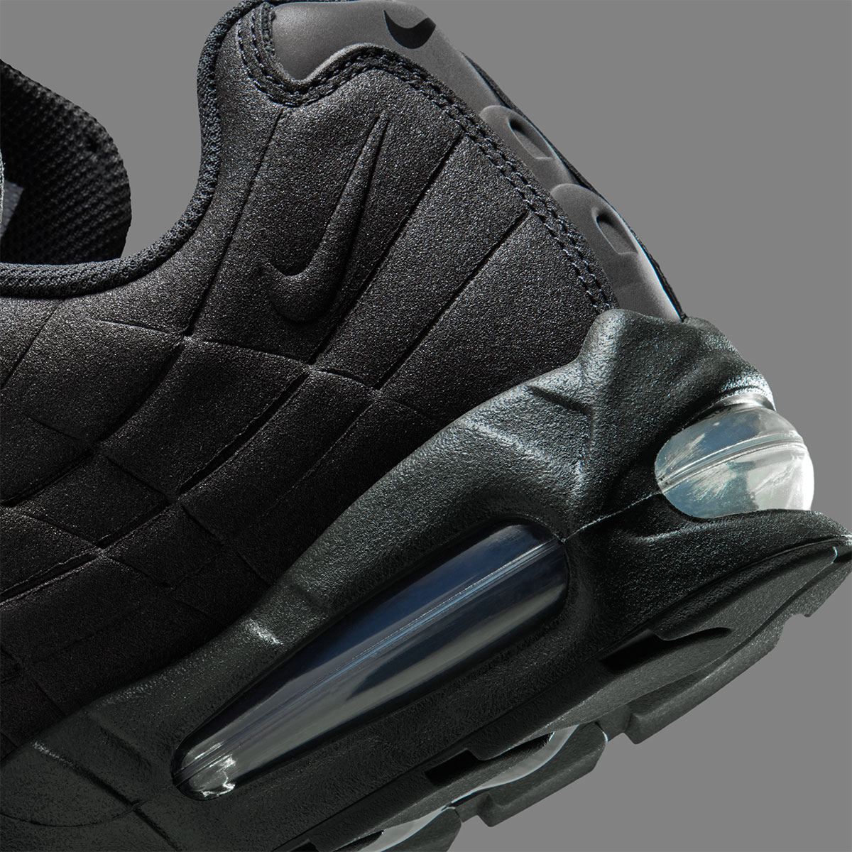 Nike Air Max 95 Hiking Shoe Black Off Noir Metallic Silver Iq1662 045 8