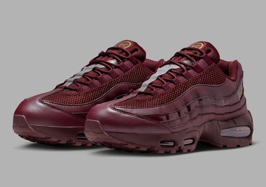 Nike Mashes Up The Total 90 And Air Max 95 Once Again In “Burgundy Crush”