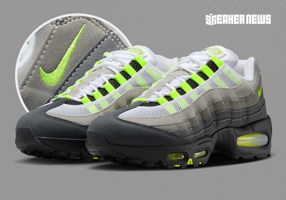 Official Images Of The Women’s Nike Air Max 95 OG “Neon”