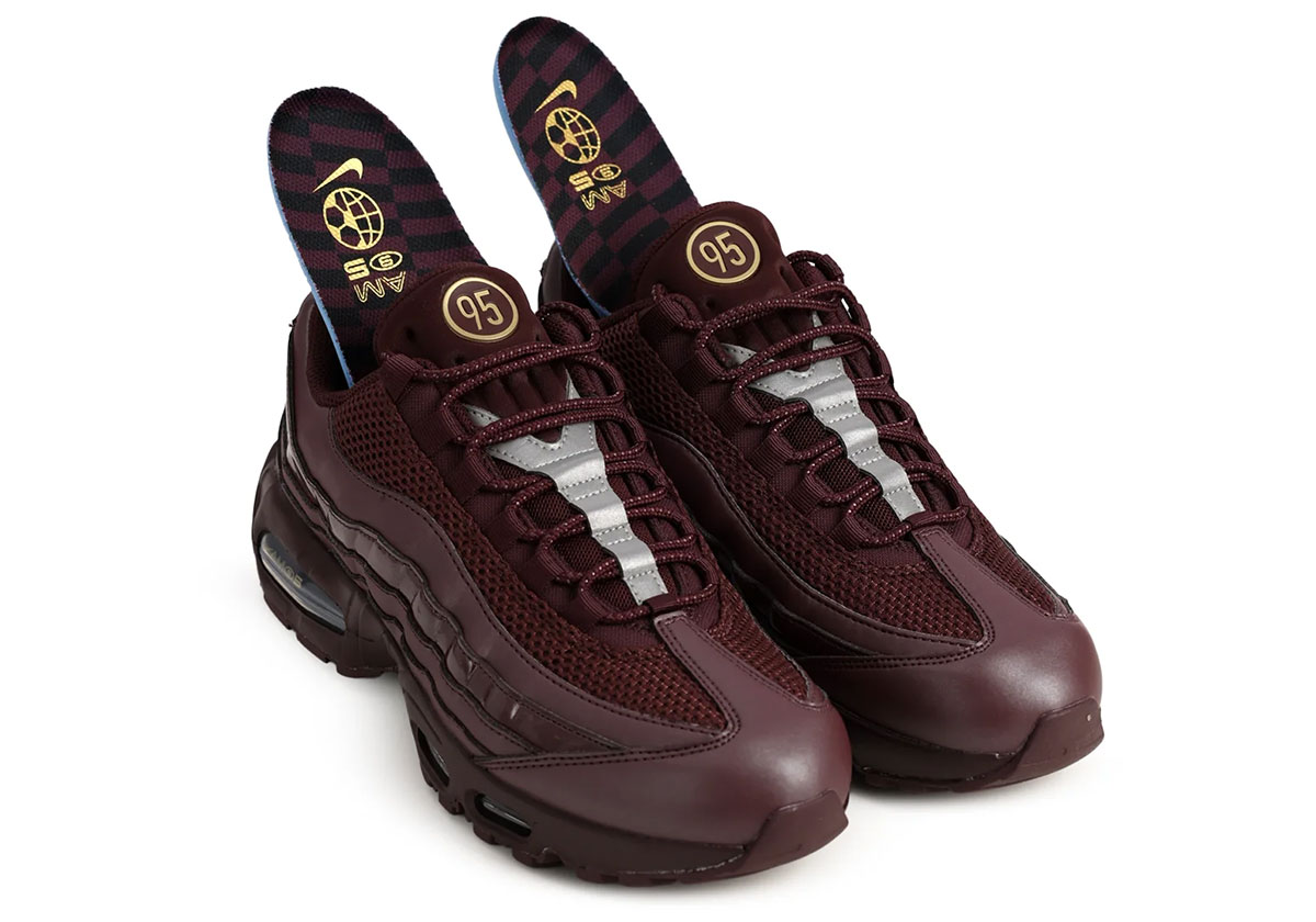 Nike Air Max 95 Total 90 Burgundy Crush Metallic Gold Ib6830 601 1