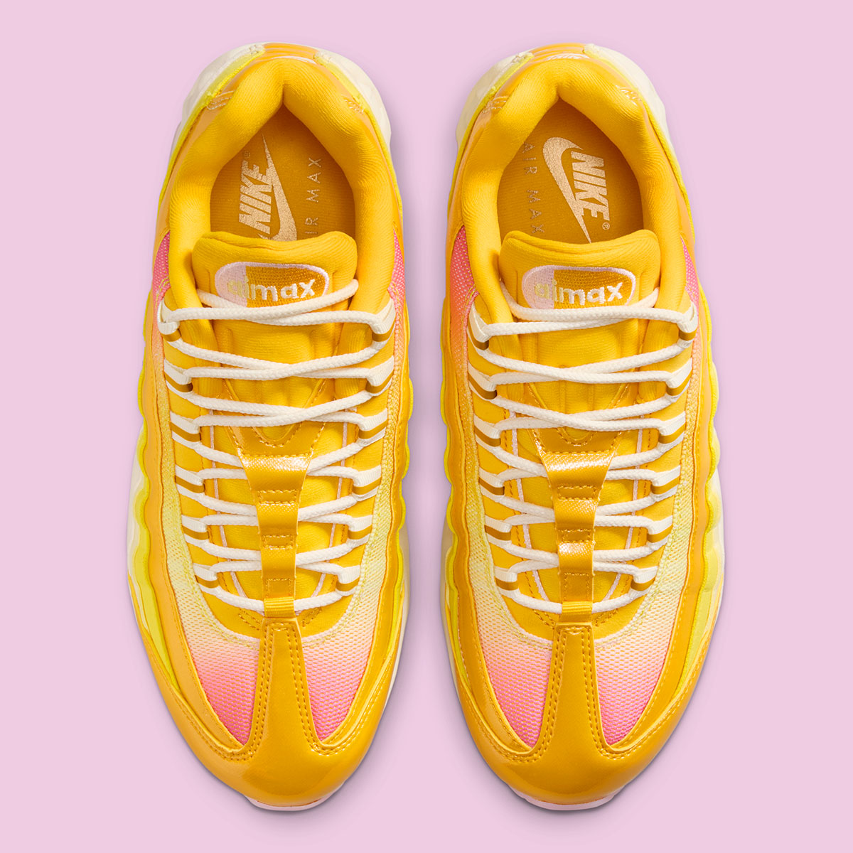 Nike Air Max 95 University Gold Pink Foam Soft Yellow Coconut Milk Iq0382 739 4
