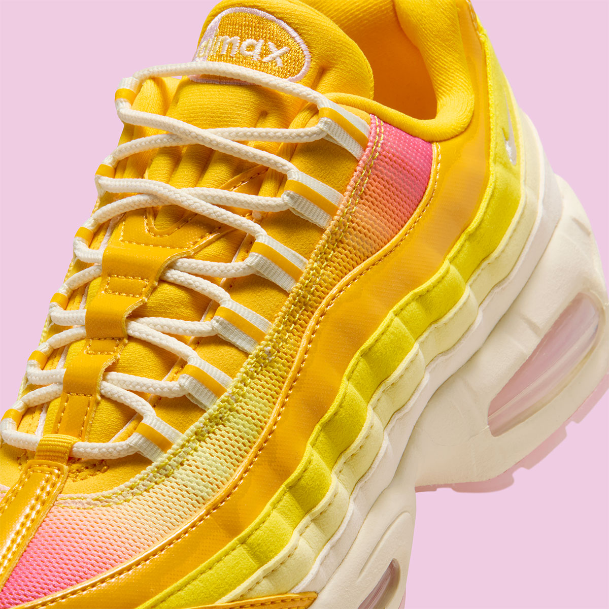 Nike Air Max 95 University Gold Pink Foam Soft Yellow Coconut Milk Iq0382 739 7