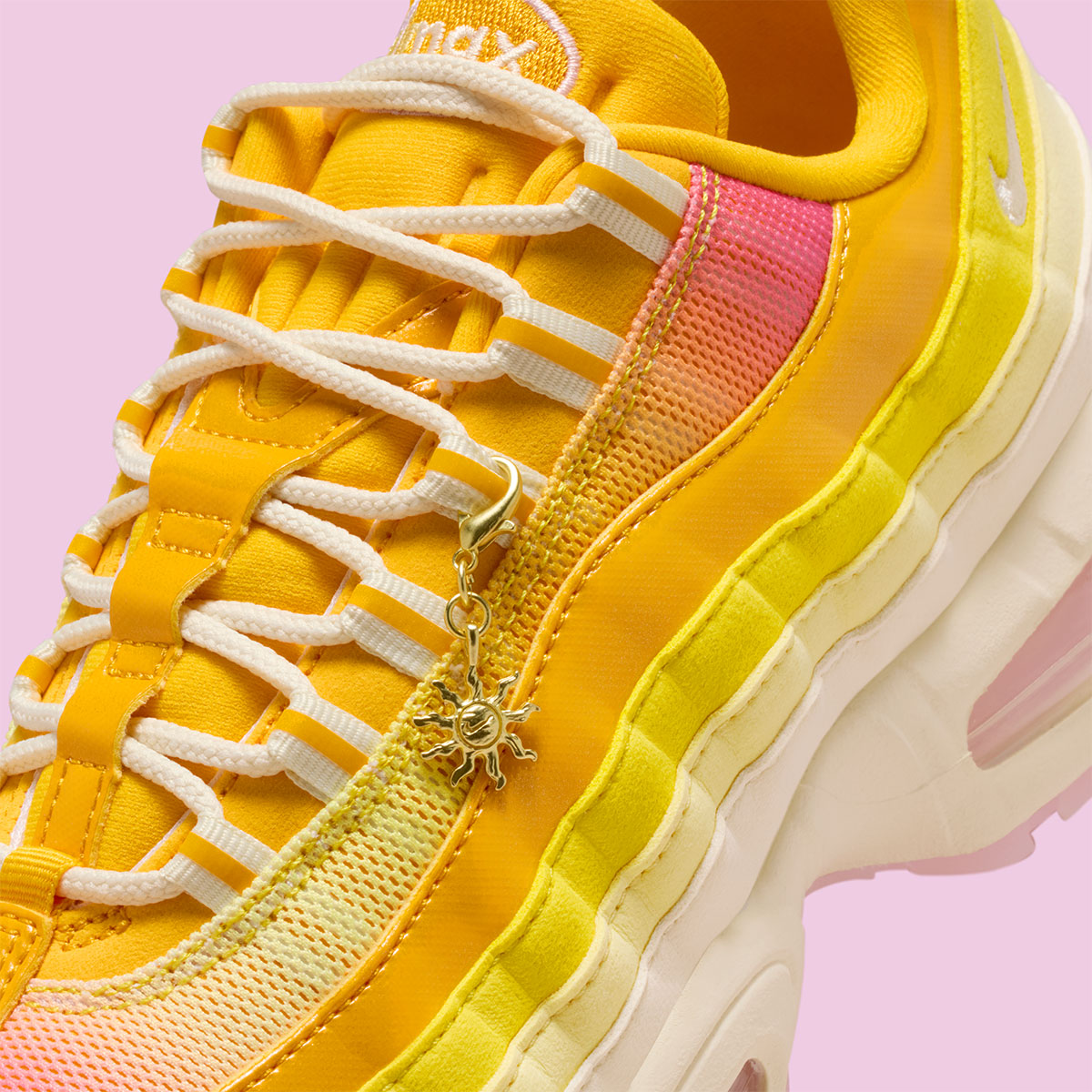 Nike Air Max 95 University Gold Pink Foam Soft Yellow Coconut Milk Iq0382 739 9