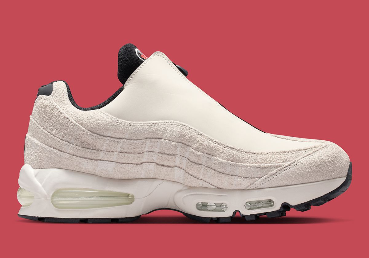 Nike Air Max 95 Zip Phantom Light Crimson Smoke Grey Black Im0695 002 2
