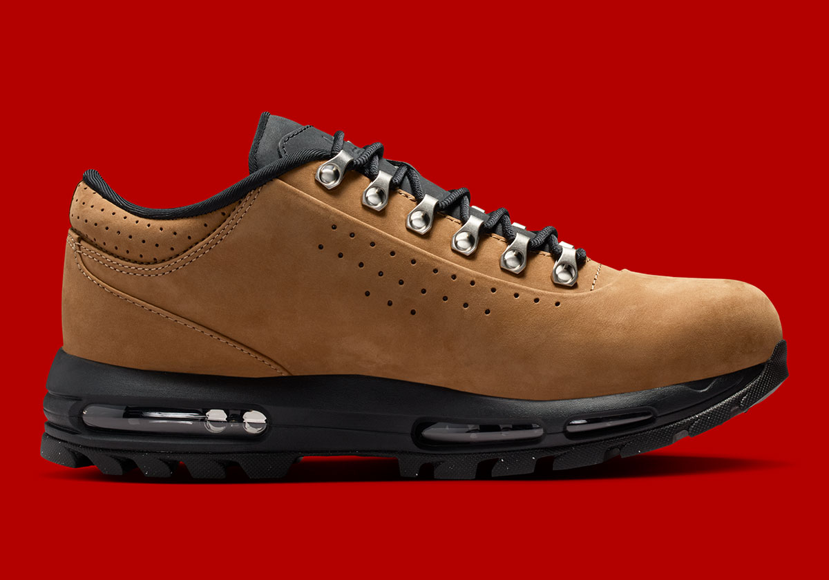 Nike Air Max Goadome Low Taupe Black University Red Iu5915 200 3