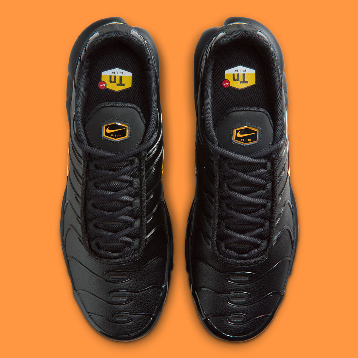 Nike Air Max Plus Leather Black Laser Orange If4390 001 5