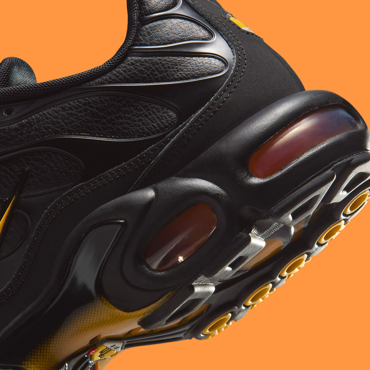 Nike Air Max Plus Leather Black Laser Orange If4390 001 8
