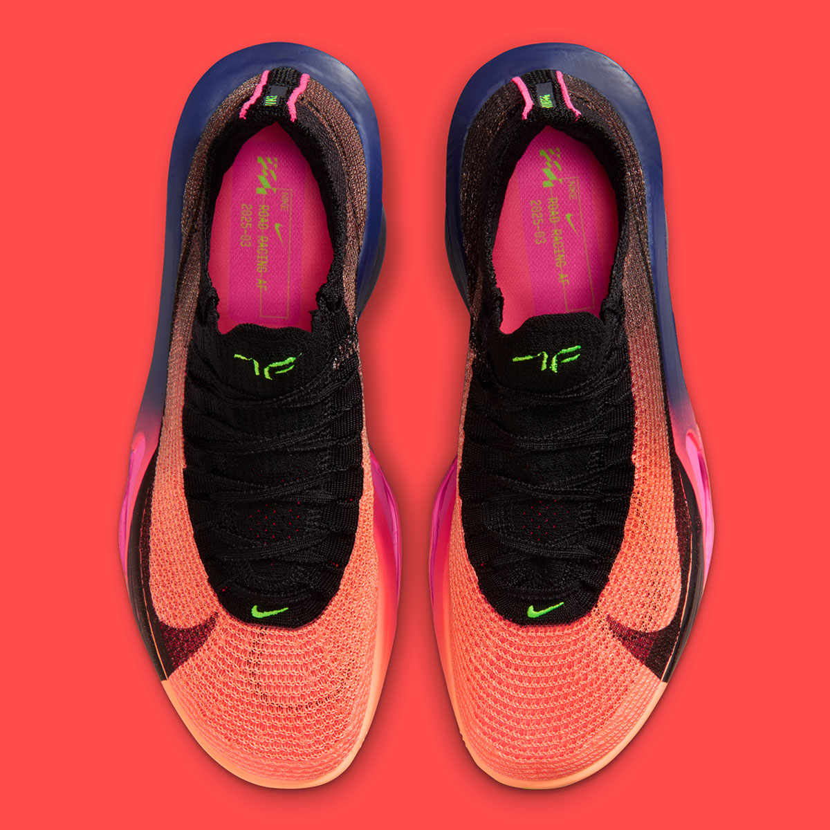 Nike Alphafly 3 Orange Pulse Purple Dynasty Electric Green Io9573 800 4