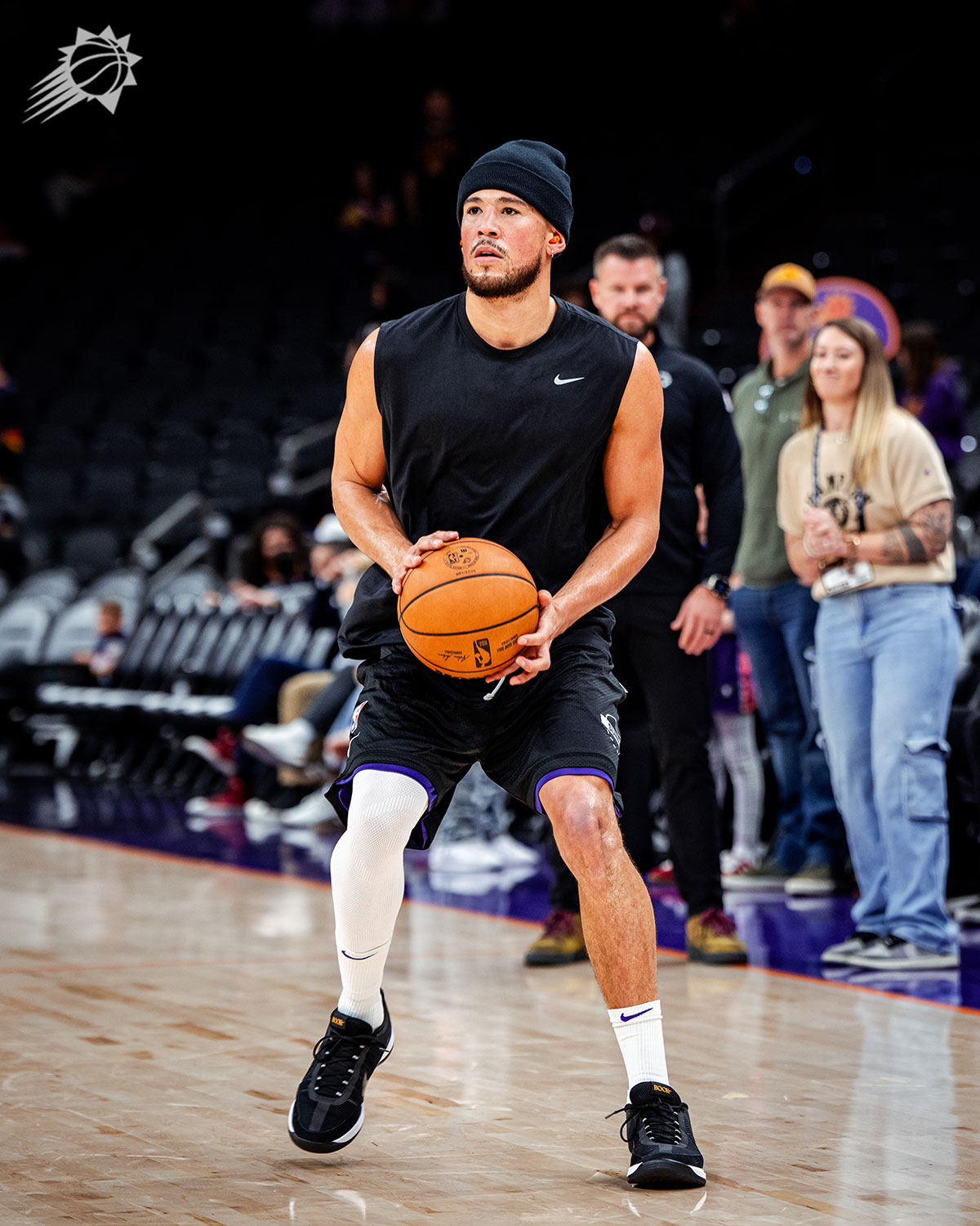 Devin Booker Debuts Nike Book 2 "Black Tie" PE