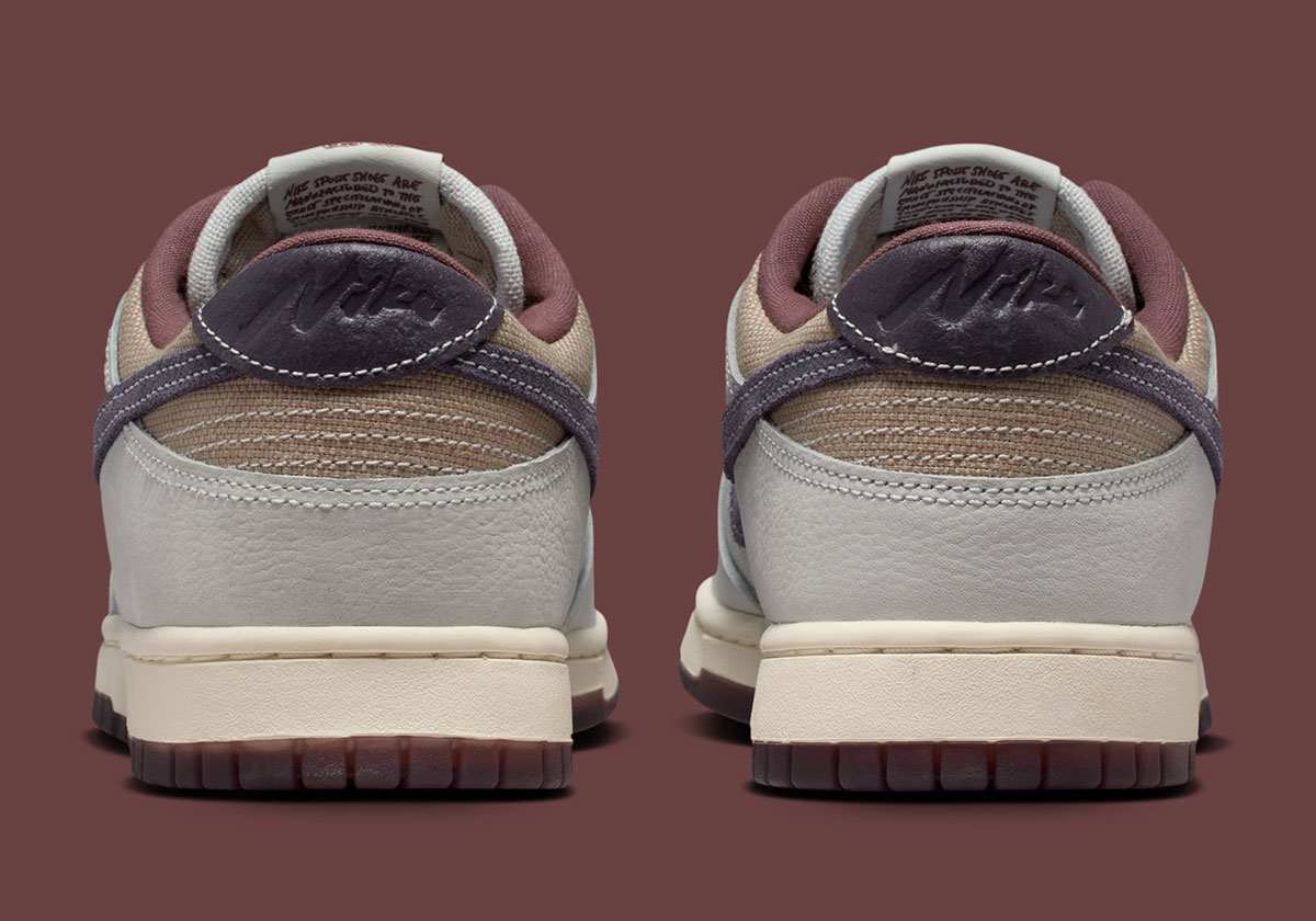 Nike Dunk Low Off White Spruce Aura Particle Moon Dark Raisin Ib6752 100 7