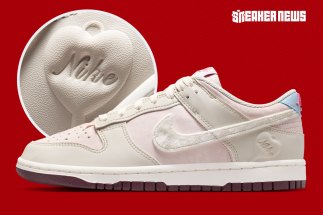 Plush Hearts Live On The Latest “Valentine’s Day” Nike Dunk Low