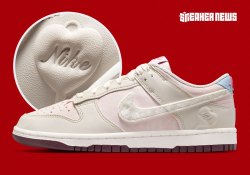 Plush Hearts Live On The Latest “Valentine’s Day” Nike Dunk Low