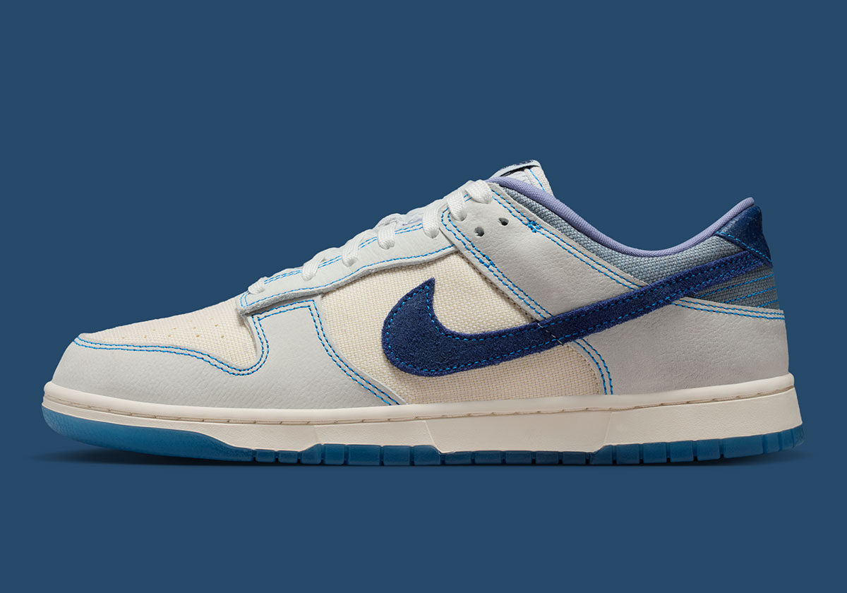 Nike Dunk Low White Pure Platinum Ashen Slate Blue Void Ib6752 101 1