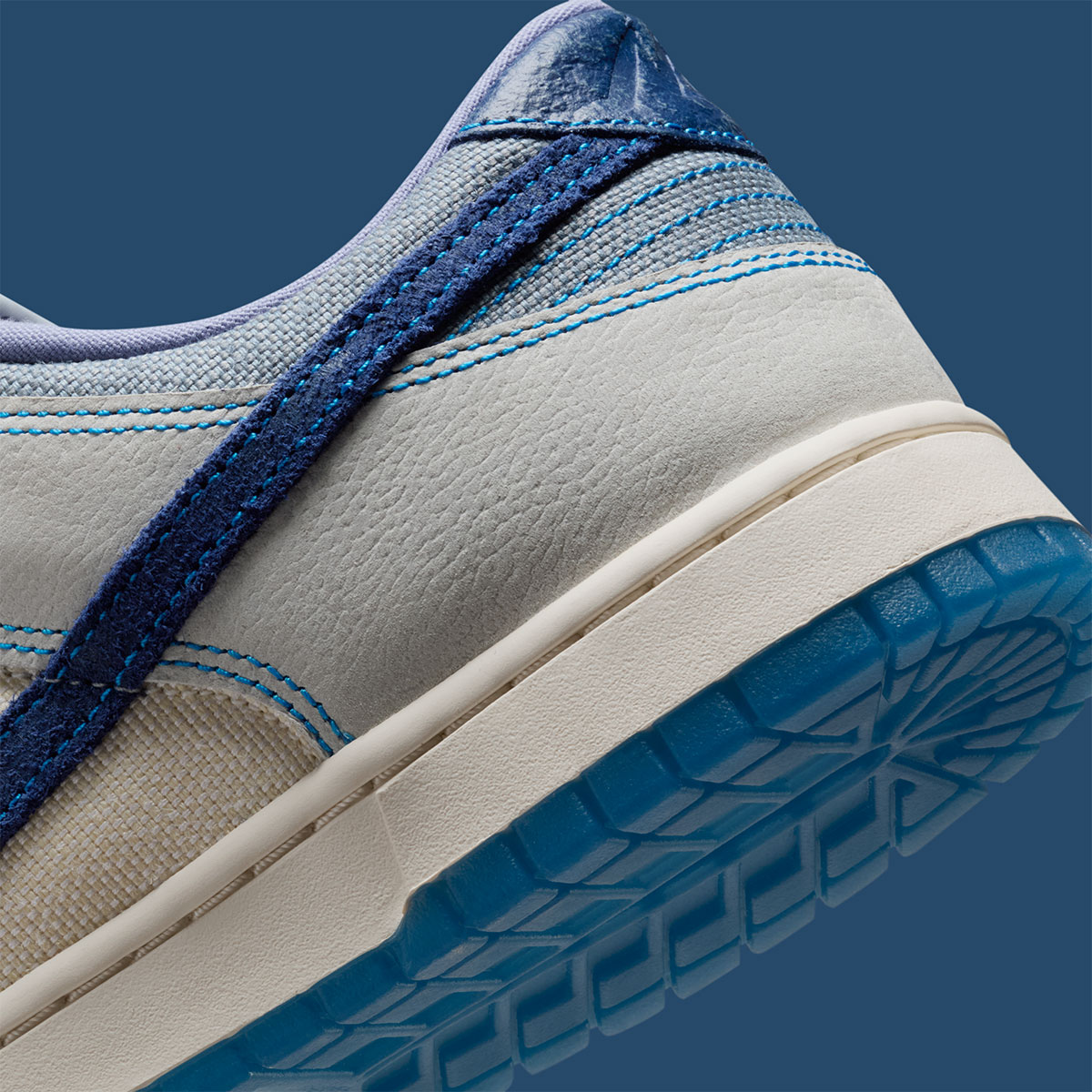 Nike Dunk Low White Pure Platinum Ashen Slate Blue Void Ib6752 101 8