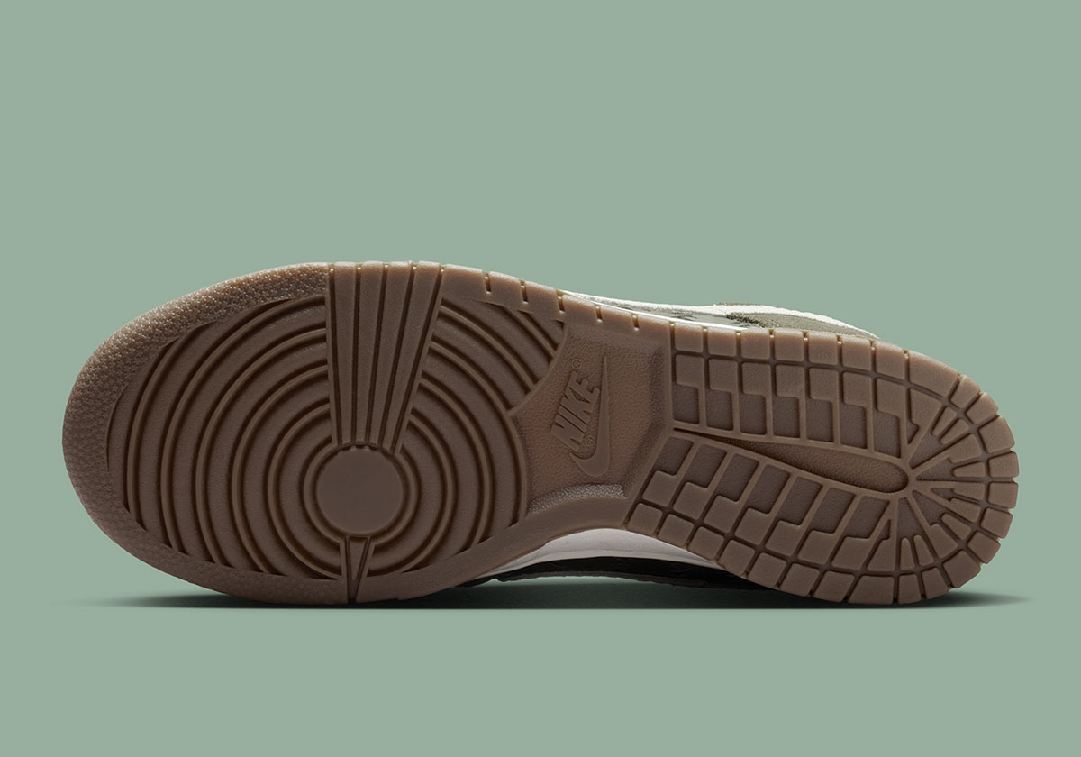 Nike Dunk Low Woven Gum Medium Olive Gum Dark Brown Chalk Ib6161 200 6