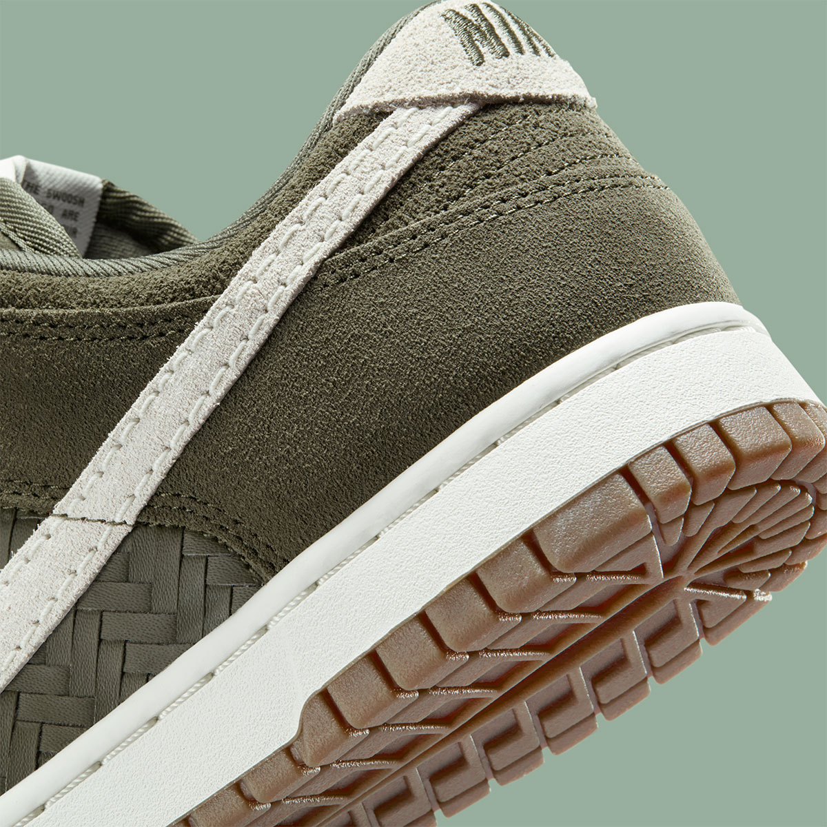 Nike Dunk Low Woven Gum Medium Olive Gum Dark Brown Chalk Ib6161 200 8