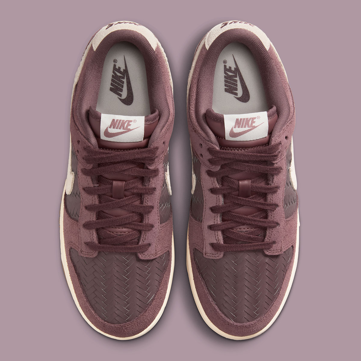 Nike Dunk Low Woven Gum Tattoo Gum Light Brown Chalk Ib6161 500 4