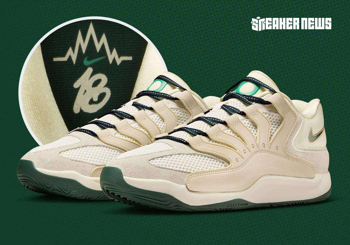 The Nike KD 18 Uncorks "Coconut Milk"