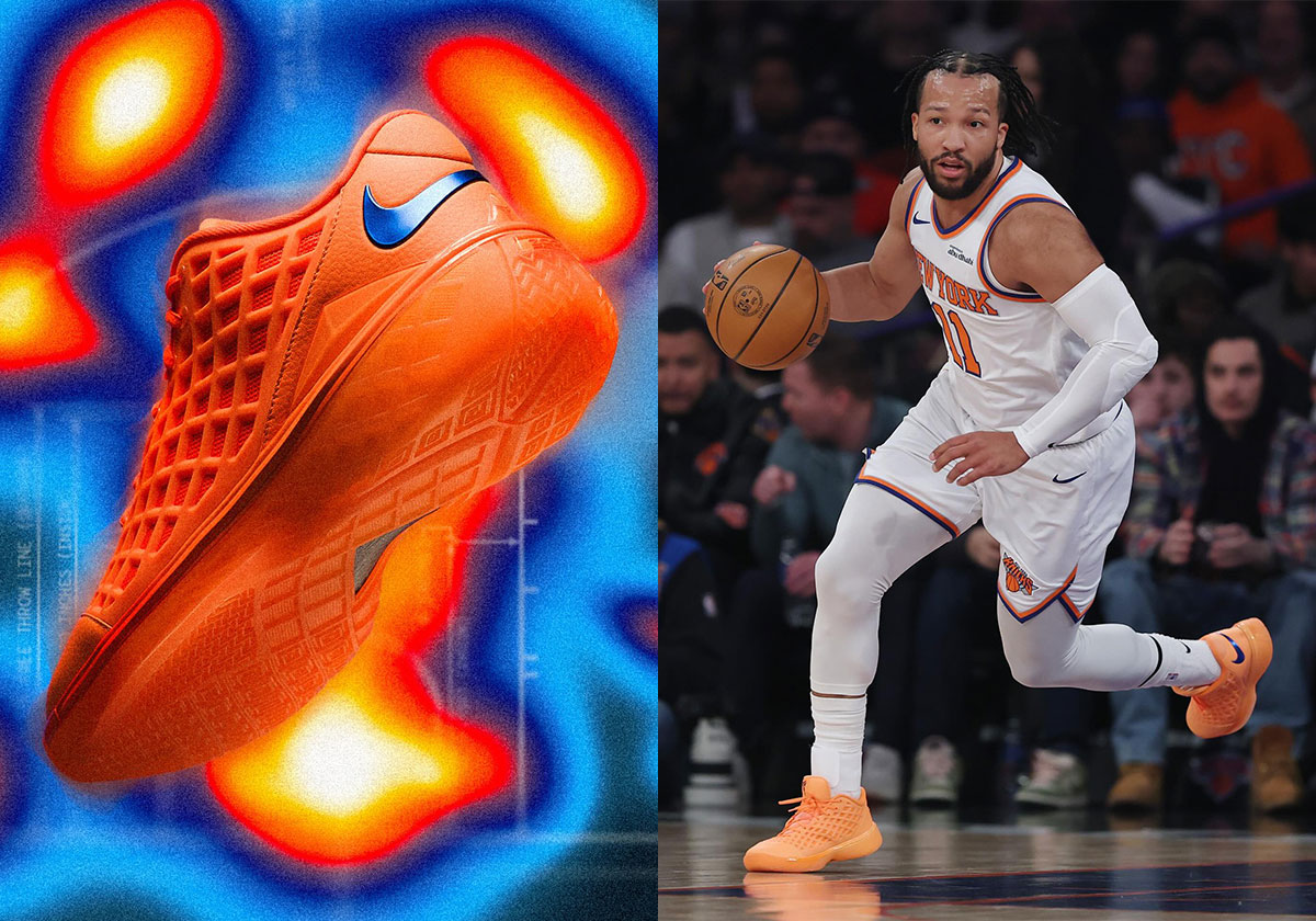 Jalen Brunson Debuts Nike Kobe 3 Low Protro "Arancia" PE