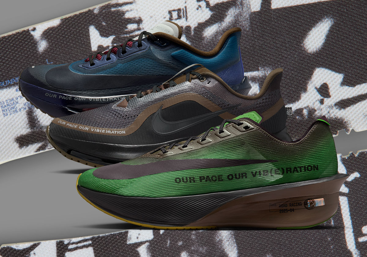 "Our Pace, Our Vibration" Takes Hold On Three Nike Running Icons