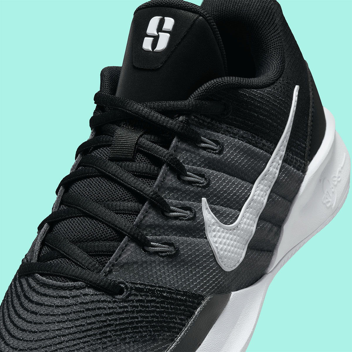 Nike Sabrina 3 Black Smoke Grey Mint Foam Iq9033 002 7