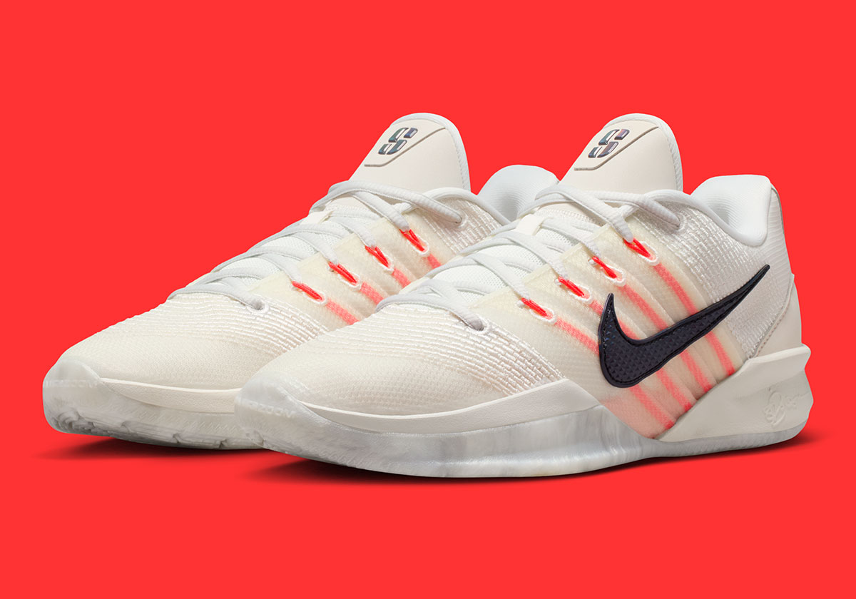 Nike Sabrina 3 Phantom Ivory Rush Coral Hf2881 003 5
