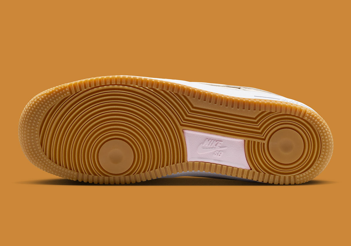 Nike Sb Air Force 1 Light Orewood Brown Hm8517 100 2