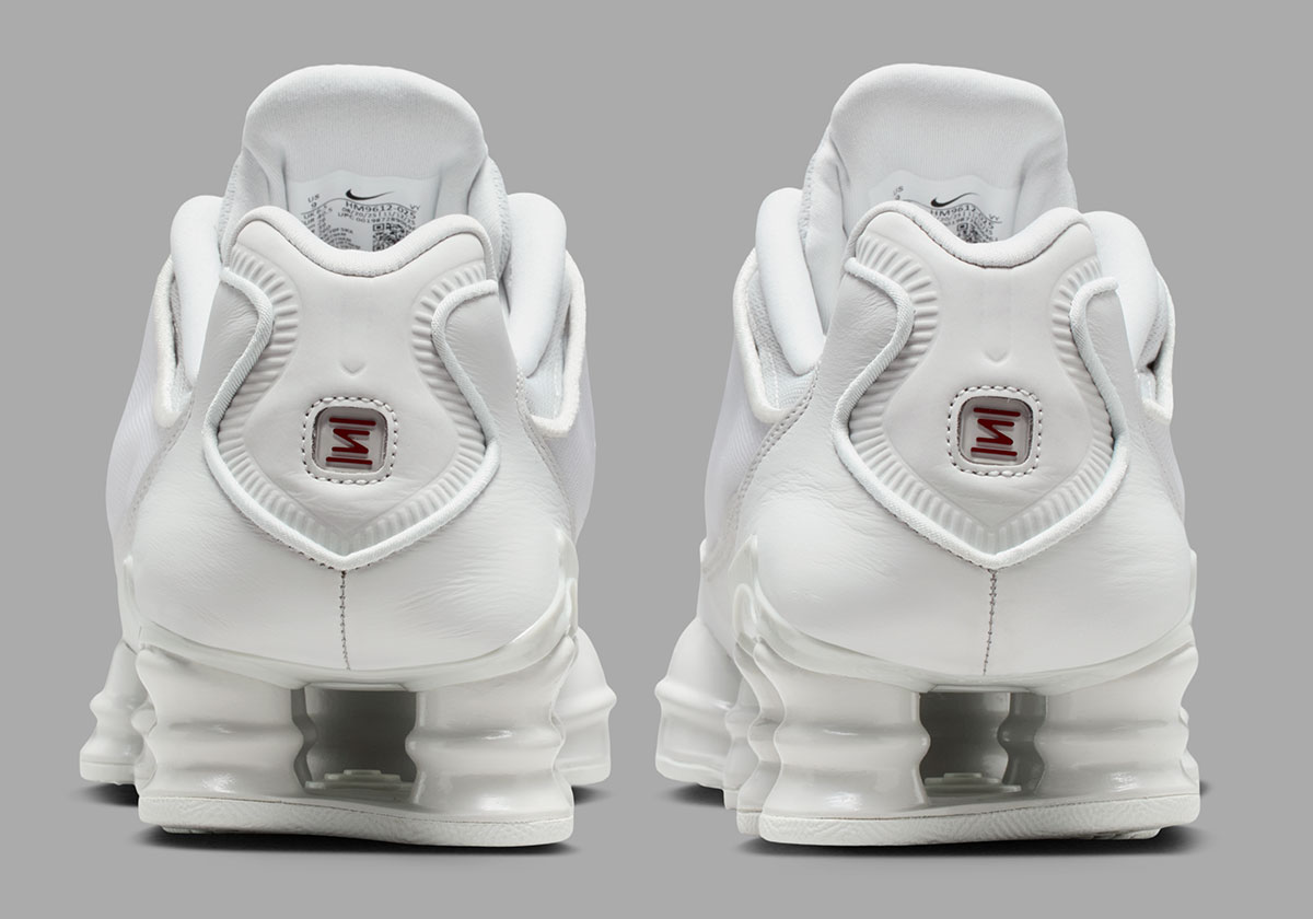 Nike Shox Tl Photon Dust Off White Team Red Pencil Point Hm9612 025 1