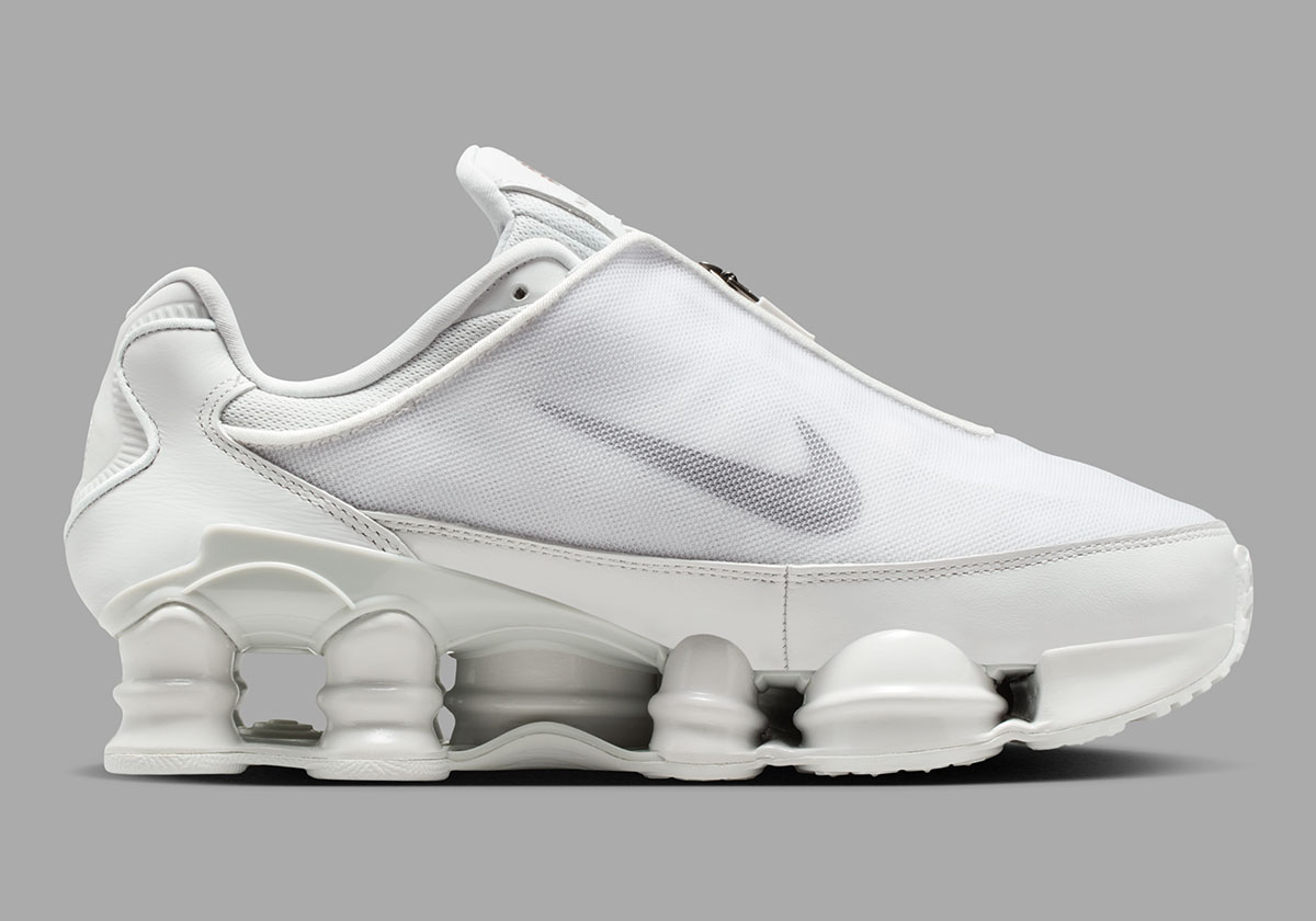 Nike Shox Tl Photon Dust Off White Team Red Pencil Point Hm9612 025 5