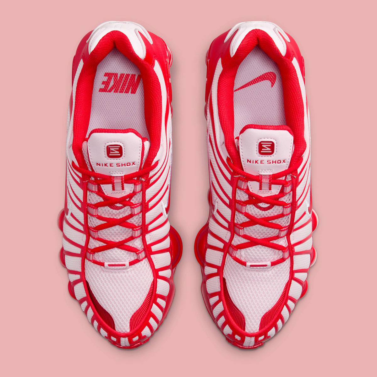 Nike Shox Tl Pink Foam Habanero Red Iq5091 663 4