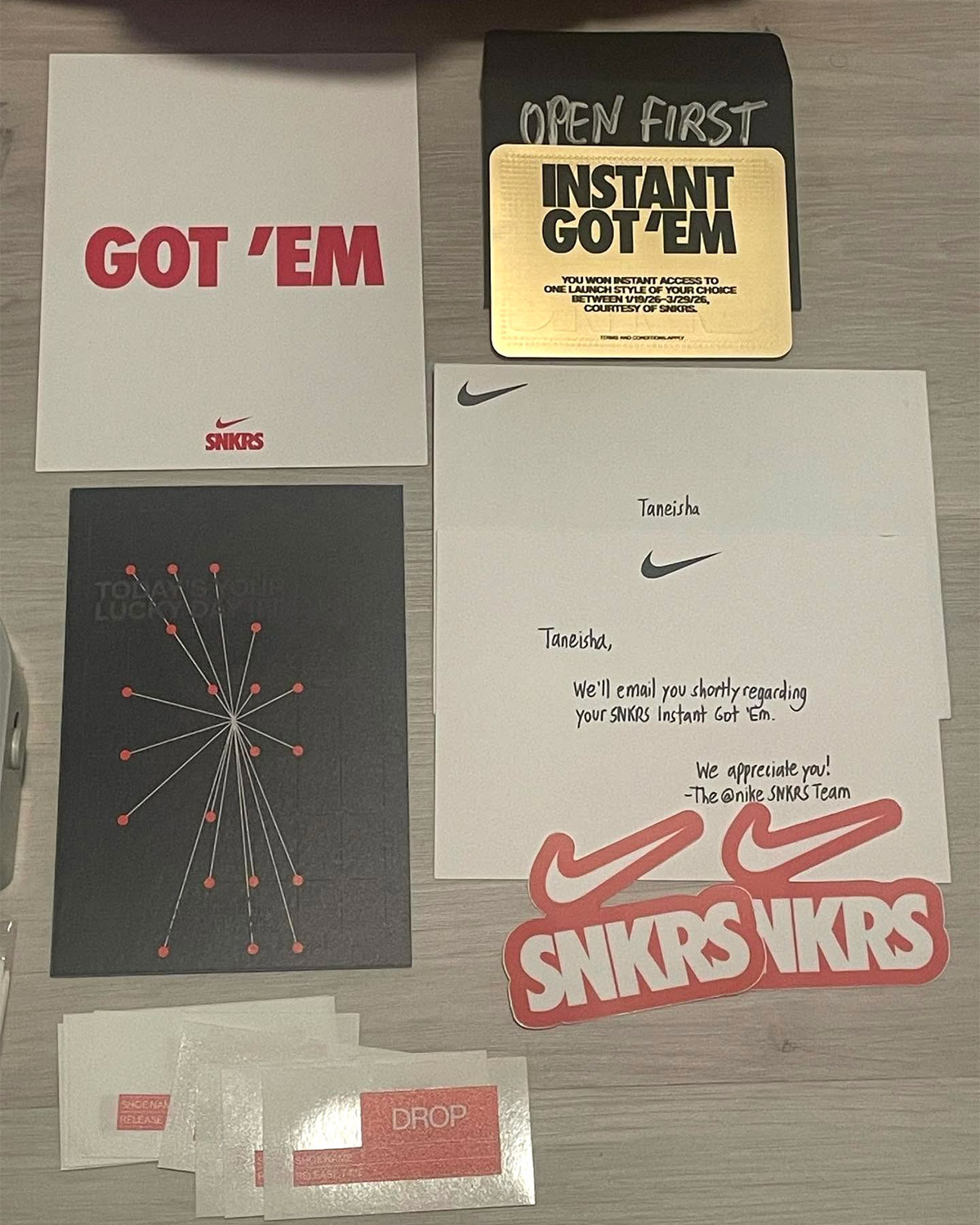 Кроссовки Nike Snkrs Instant Got Em 2026 1