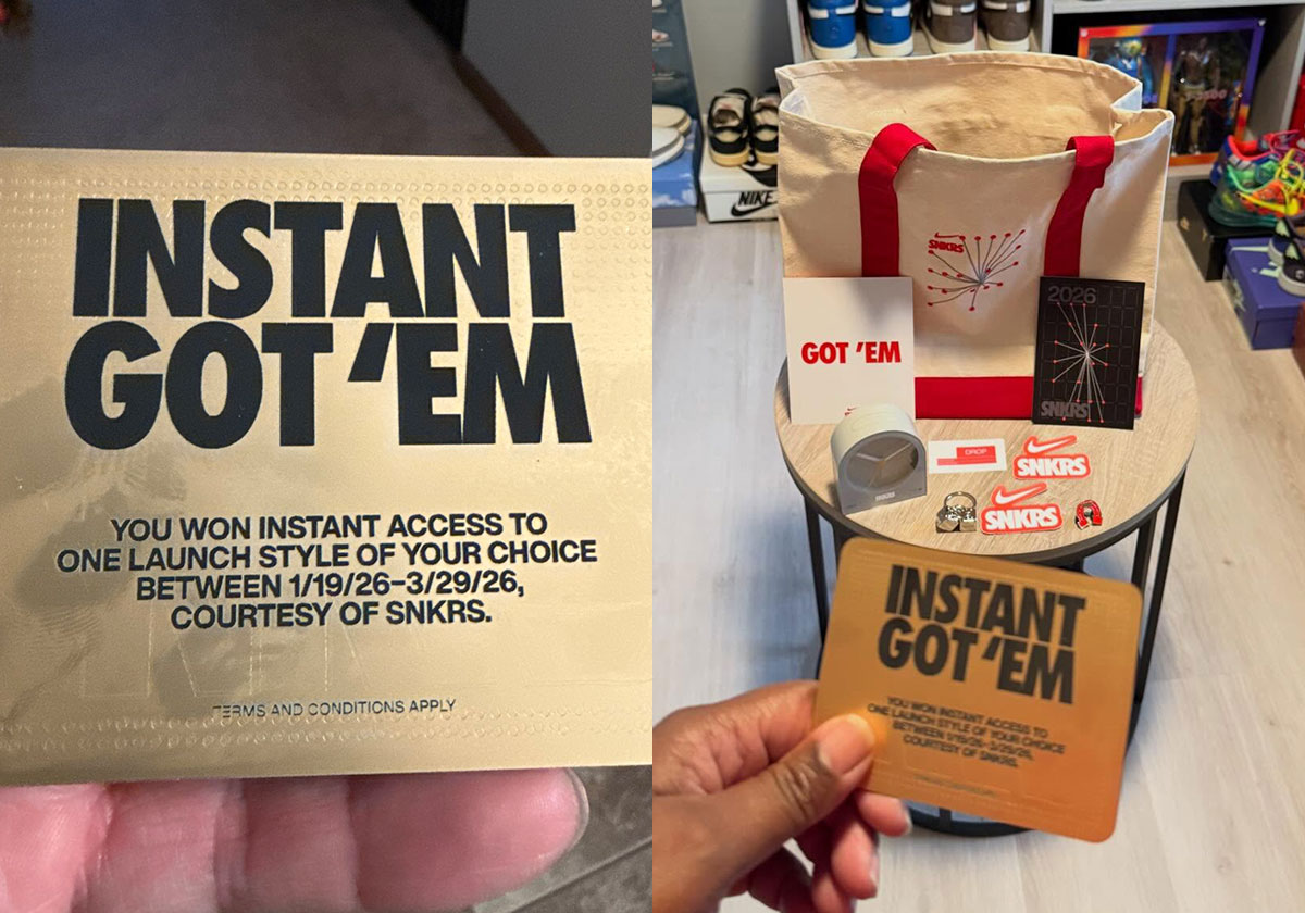 Nike SNKRS Is Sending INSTANT GOT ‘EM Care Packages At Random