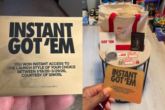 Nike SNKRS Is Sending INSTANT GOT ‘EM Care Packages At Random