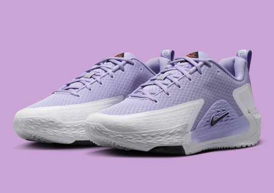 Nike’s New Streetball Shoe Is Ready For Spring In “Hydrangeas”