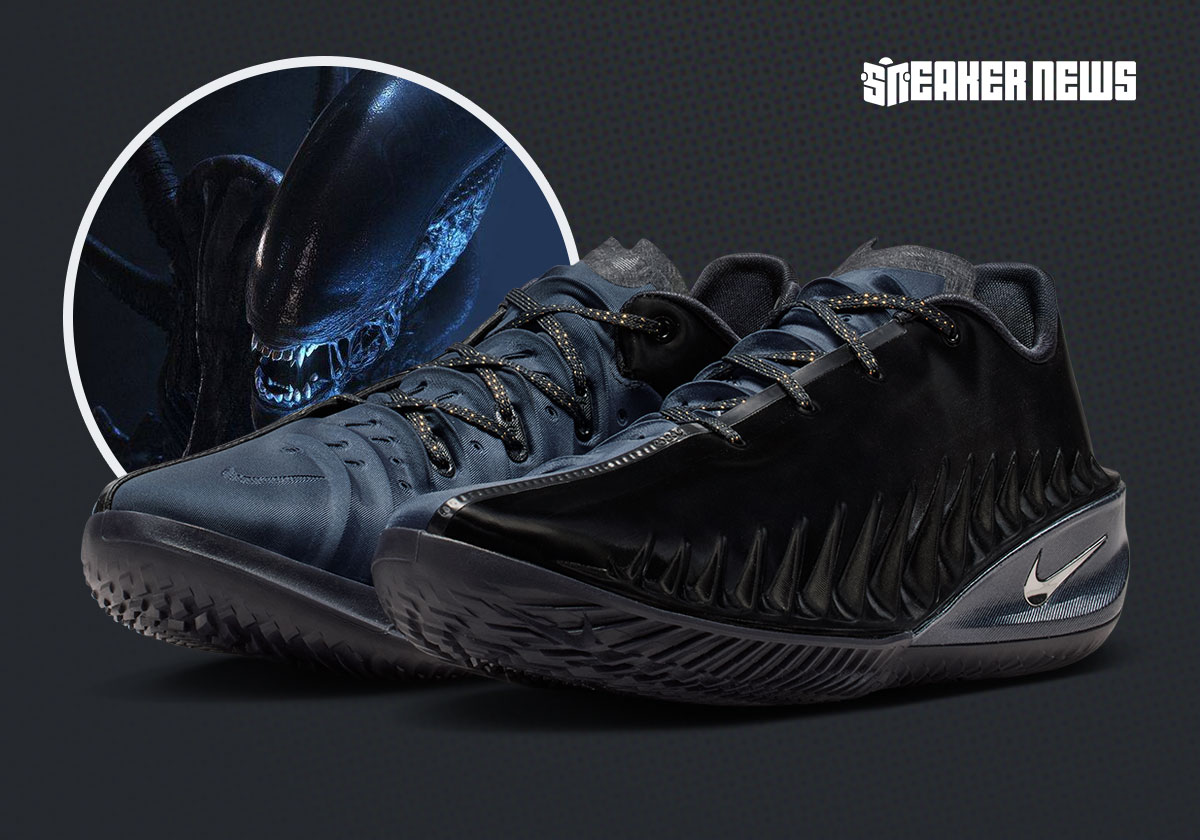 The Nike Zoom GT Cut 4 Gets Xenomorphic In Black