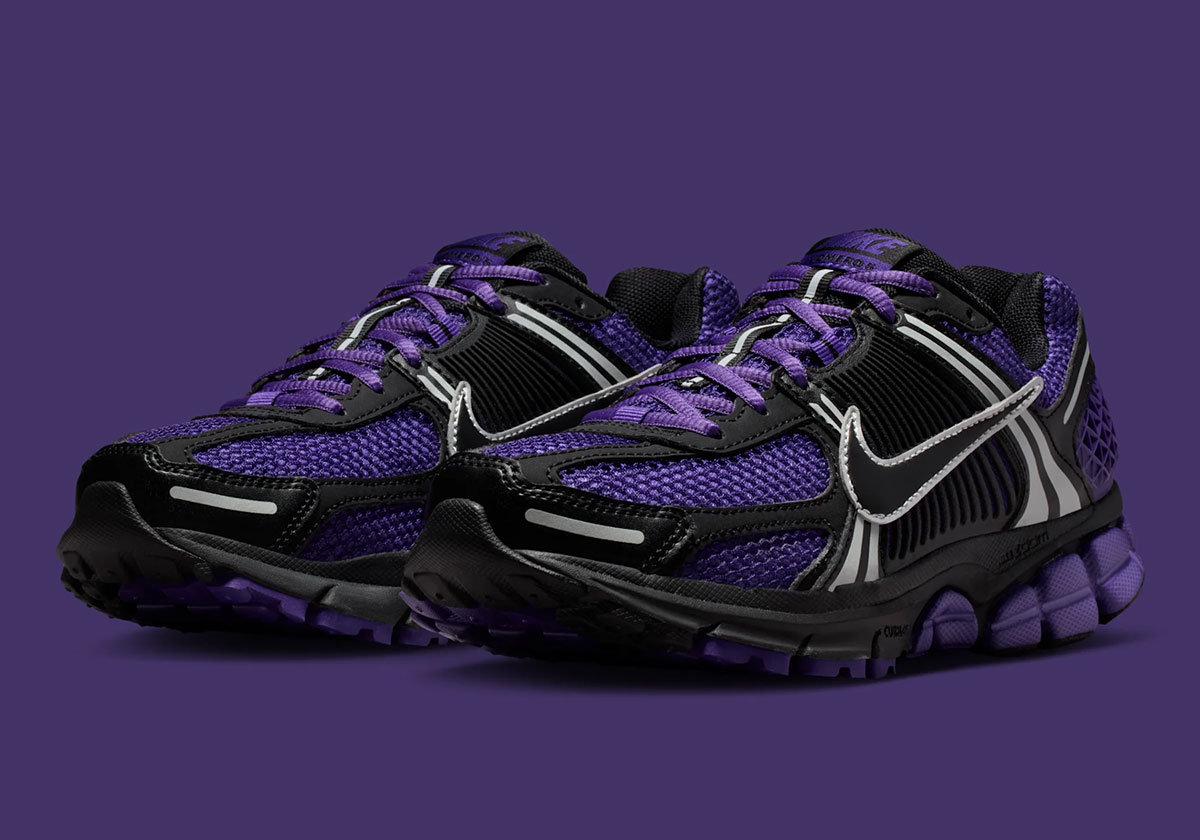 The Nike Vomero 5 Strikes In “Black/Court Purple”
