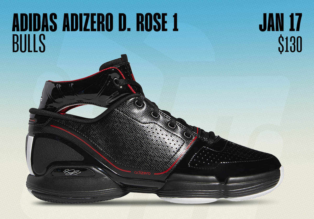 Sneaker Releases January 11 January 17 2026 Adidas Adizero D Rose 1