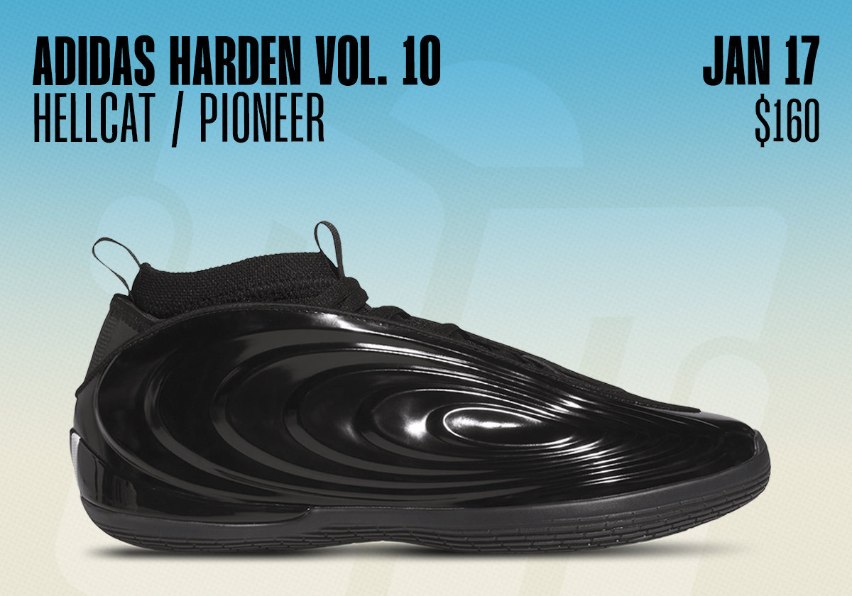 Sneaker Releases January 11 January 17 2026 Adidas Harden Vol 10 Pioneer