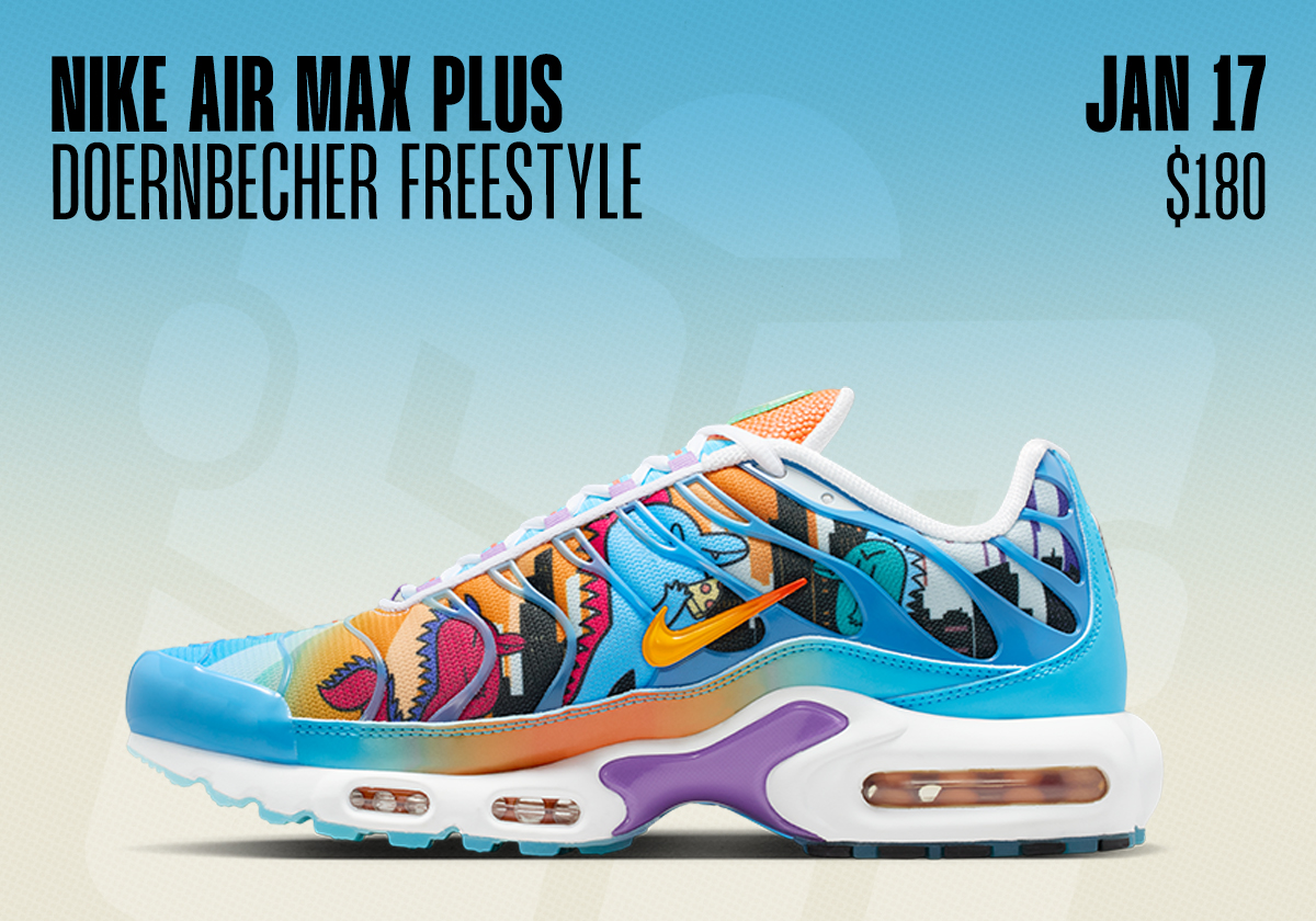 Sneaker Releases January 11 January 17 2026 Doernbecher Nike Air Max Plus