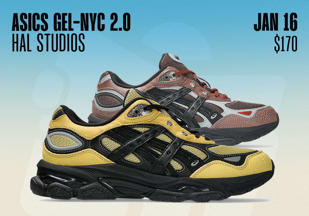 Sneaker Releases January 11 January 17 2026 Hal Studios Asics Gel Nyc 2 0