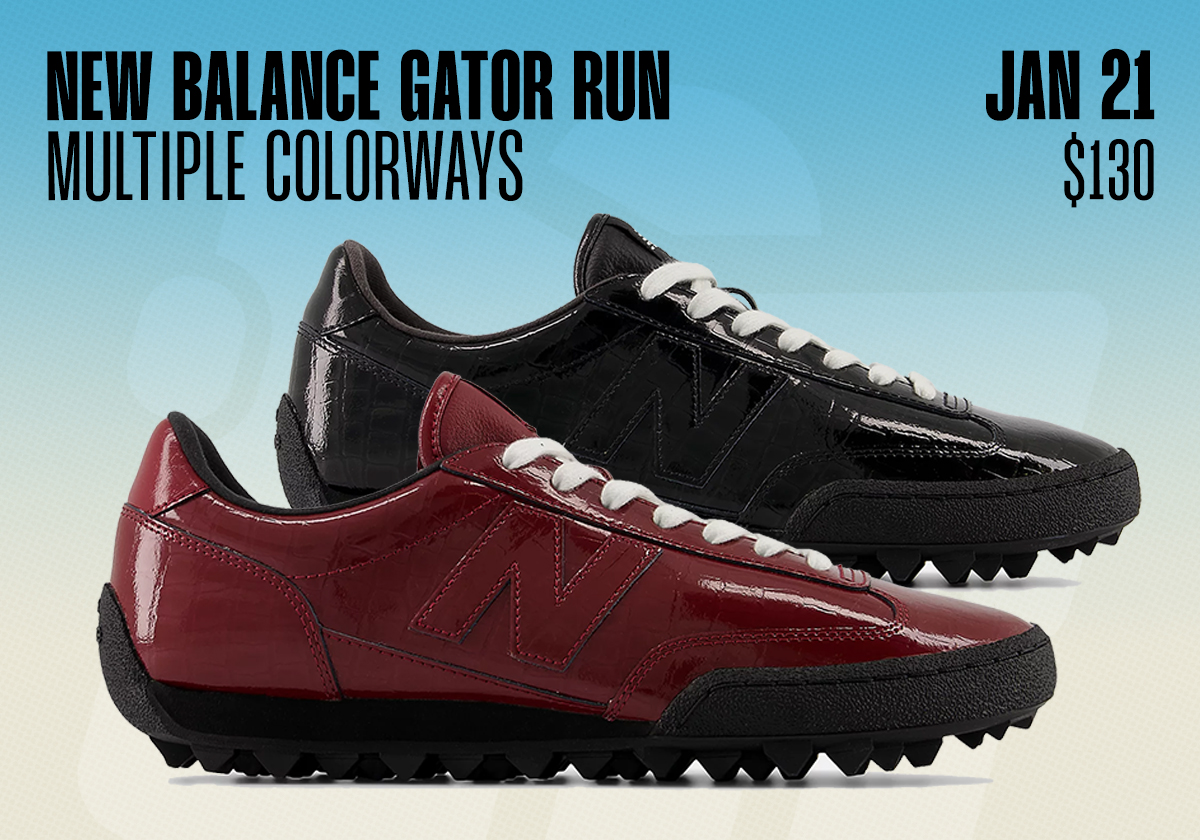 Sneaker Releases January 18 January 24 2026 New Balance Gator Run
