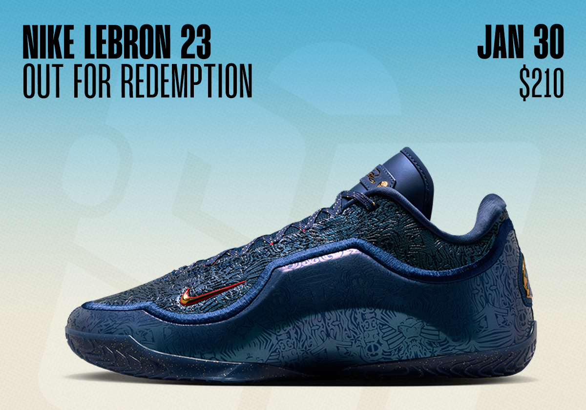 Sneaker Releases January 25 31 2026 Nike Lebron 23 Out For Redemption