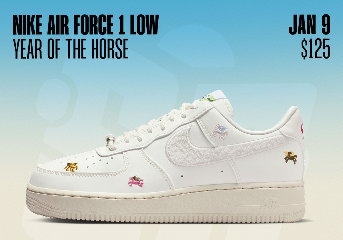 Sneaker Releases January 4 January 10 2026 Af1 Low Yoth