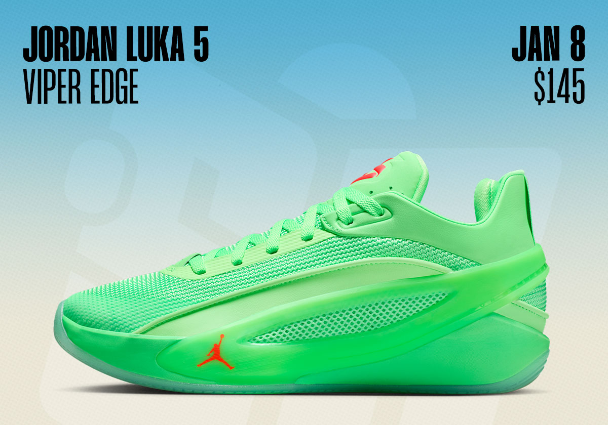 Sneaker Releases January 4 January 10 2026 Jordan Luka 5 Viper Edge
