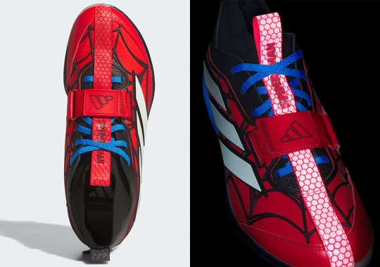 adidas Calls Up Spider-Man For An adiZero Edge TPU Baseball Cleats