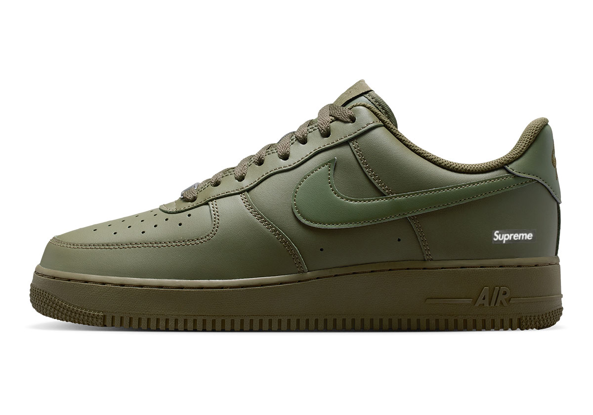 Supreme Nike Air Force 1 Iguana Cu9225 900
