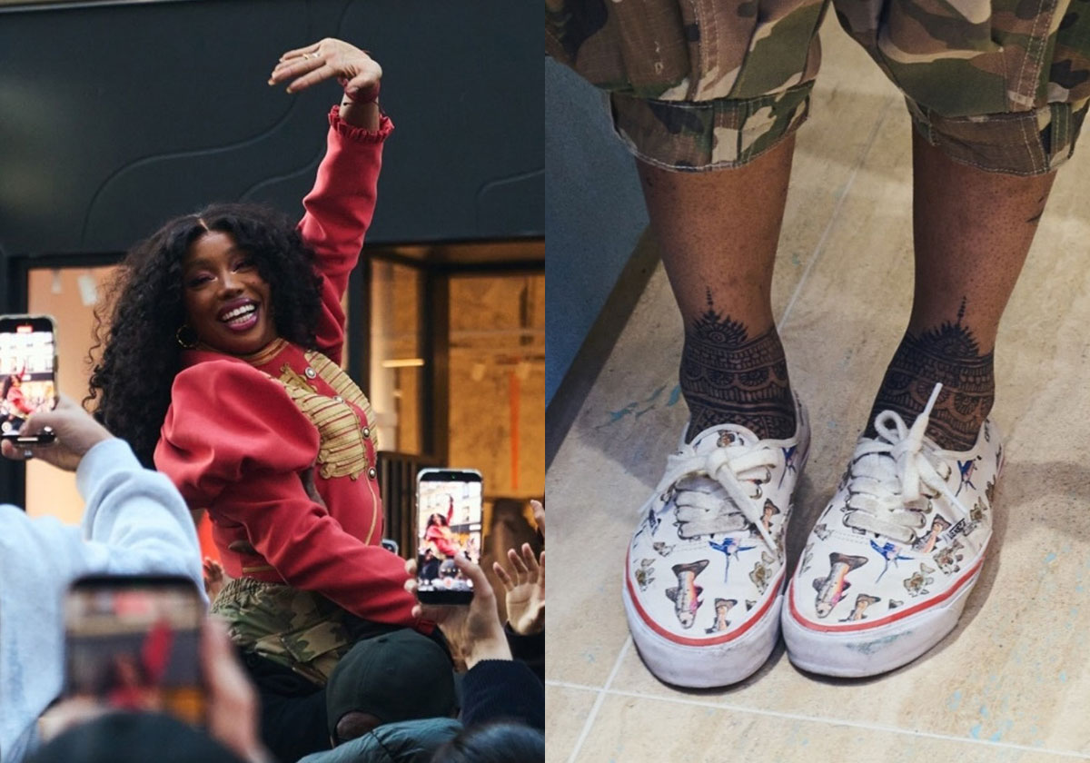 SZA Debuts Her First Vans Collaboration In Paris