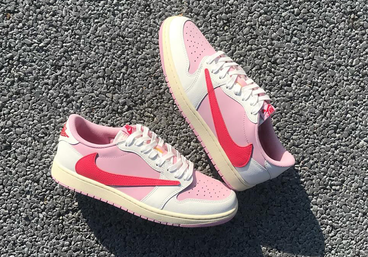 Travis Scott Air Jordan 1 Low Og Pink Iq7604 100 5