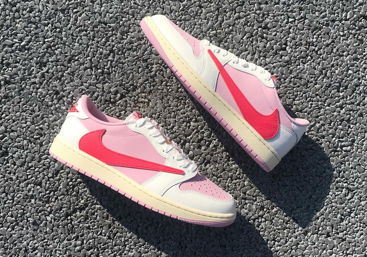 Travis Scott Air Jordan 1 Low Og Pink Iq7604 100 6