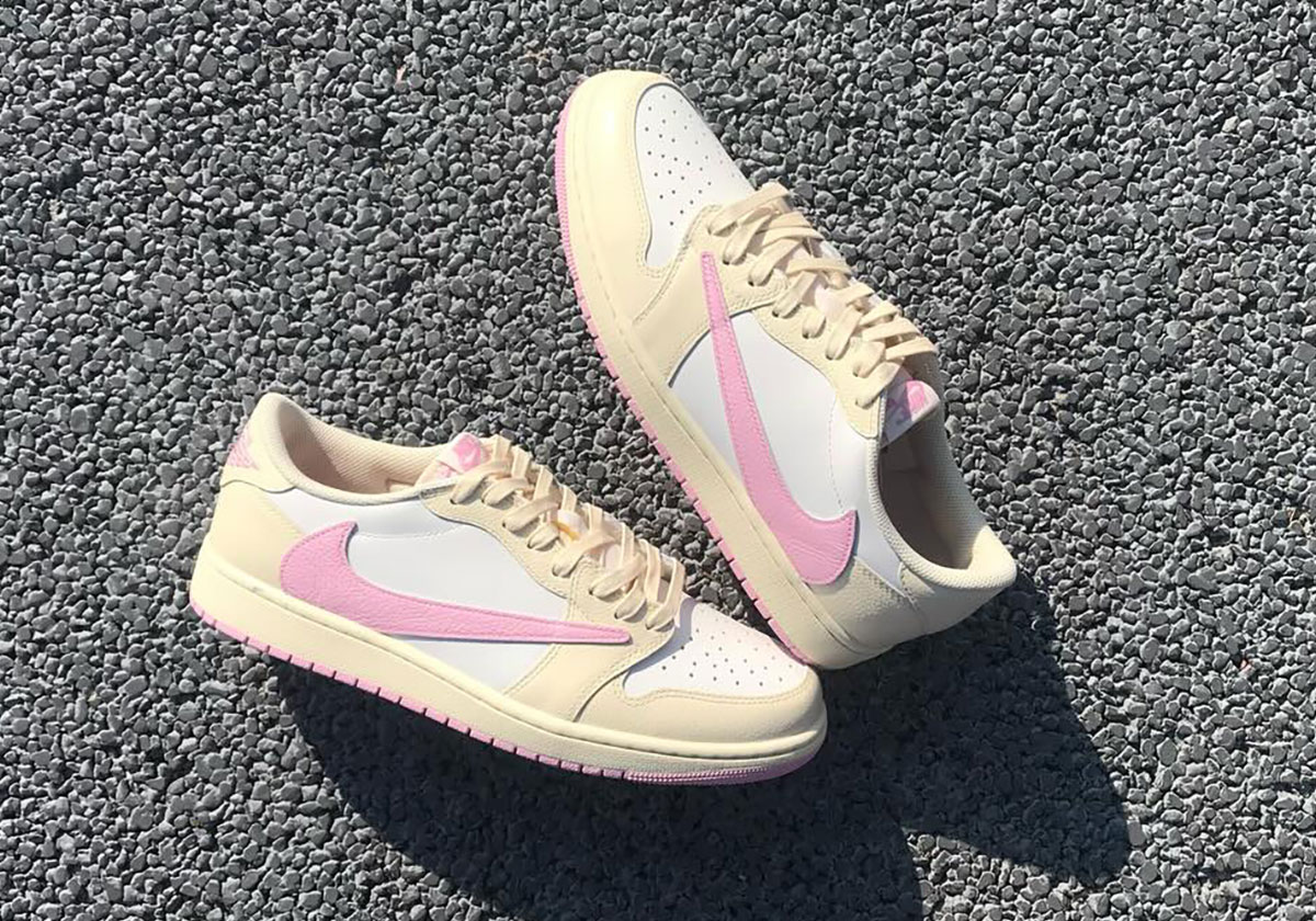 Travis Scott Air Jordan 1 Low Og Pink Iq7604 101 2